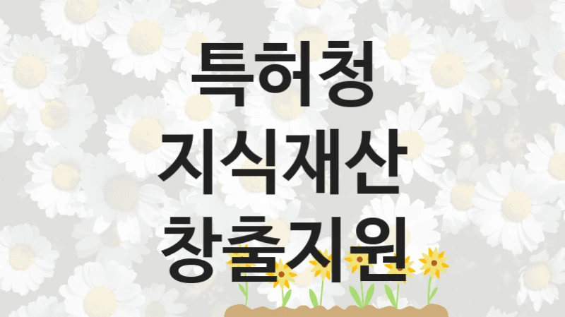 특허청
지식재산 창출지원