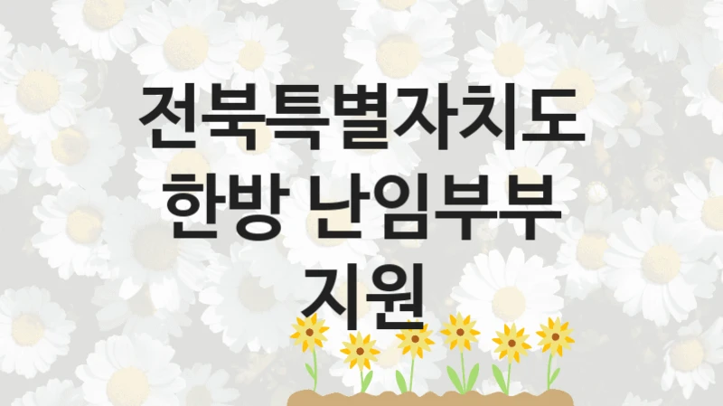 전북특별자치도
한방 난임부부 지원