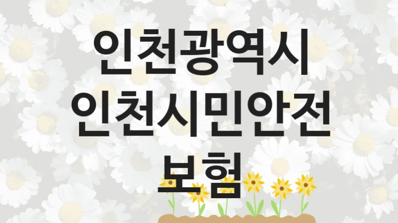 인천광역시
인천시민안전보험